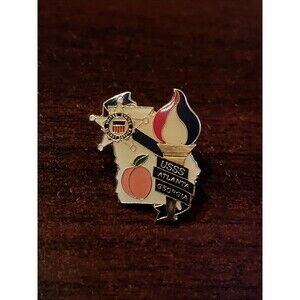 1996 Atlanta Summer Olympics United‎ States Secret Service Lapel Hat Pin